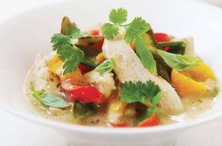 Hairy Bikers Thai chicken and coconut curry